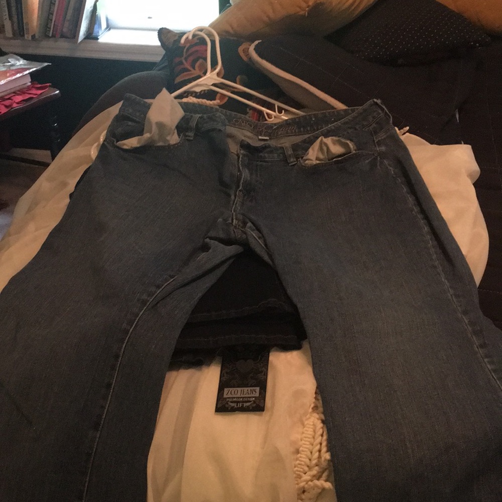 Gently used jeans